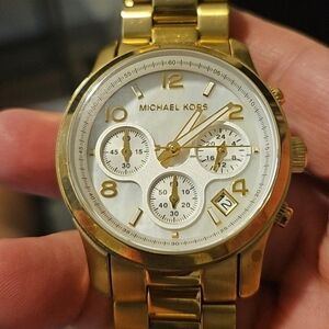 Michael Kors Gold Watch with Classic Bracelet